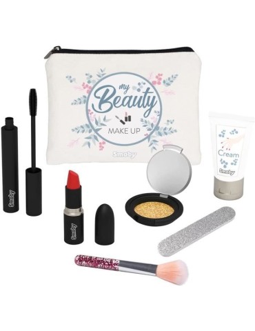 Set de maquillage - Smoby - My Beauty Make Up Set - Trousse Maquillage - 6 Accessoires Factices Inclus