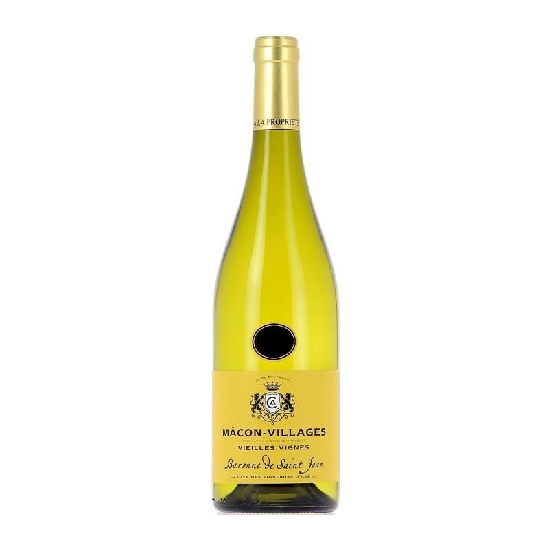 Baronne de Saint-Jean 2022 Mâcon-Villages Vieilles Vignes - Vin blanc Baronne de Saint-Jean 2022 Mâcon-Villages Vieilles Vignes - Vin blanc