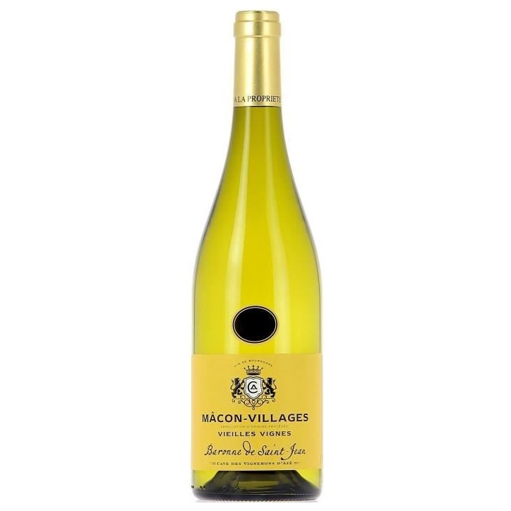 Baronne de Saint-Jean 2022 Mâcon-Villages Vieilles Vignes - Vin blanc de Bourgogne