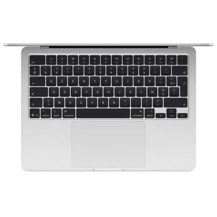 Apple - 13,6 MacBook Air M4 (2025) - RAM 16Go - Stockage 256Go - CPU 10 coeurs - GPU 8 coeurs - Argent Apple - 13,6 MacBook Air M4 (2025) - RAM 16Go - Stockage 256Go - CPU 10 coeurs - GPU 8 coeurs - Argent