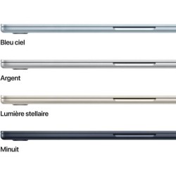 Apple - 15,3 MacBook Air M4 (2025) - RAM 16Go - Stockage 512Go - CPU 1