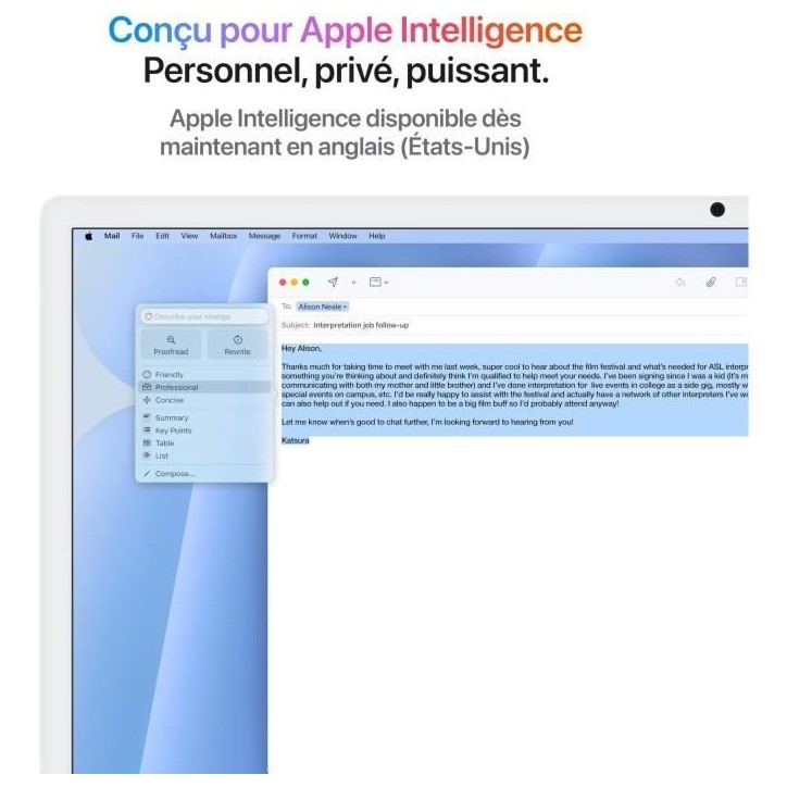 Apple iMac 24 ecran retina 4,5K 512Go SSD 16Go RAM Puce M4 CPU 10 coeurs GPU 10 coeurs Bleu (2024) Apple iMac 24 ecran retina 4,5K 512Go SSD 16Go RAM Puce M4 CPU 10 coeurs GPU 10 coeurs Bleu (2024)