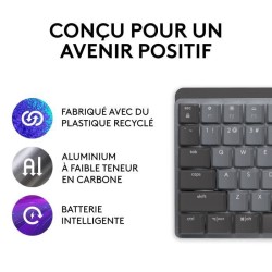 Clavier - Sans fil - Logitech - MX Mechanical - AZERTY - Mécanique -