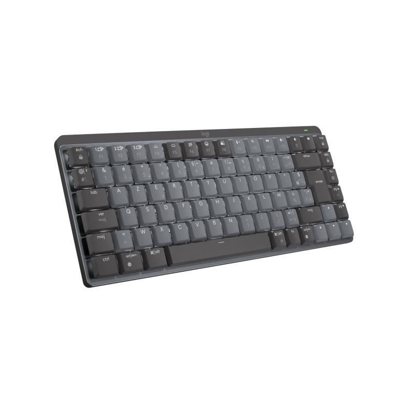 Clavier - Sans Fil - Logitech - MX Mini - AZERTY - Mécanique - Rétro Clavier - Sans Fil - Logitech - MX Mini - AZERTY - Mécanique - Rétro