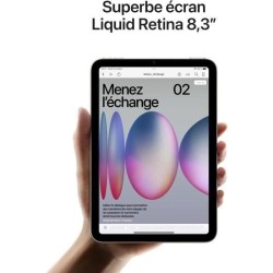 APPLE iPad mini (2024) - 8.3''- WiFi + Cellular - 128 Go - Bleu