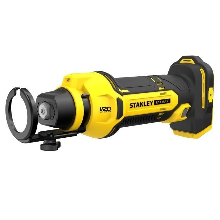 Fraiseuse pour plaques de plâtre sans fil - Stanley Fatmax - SFMCE200B-XJ - 18V - 26000 trs/min - LED - Forets inclus Fraiseuse pour plaques de plâtre sans fil - Stanley Fatmax - SFMCE200B-XJ - 18V - 26000 trs/min - LED - Forets inclus