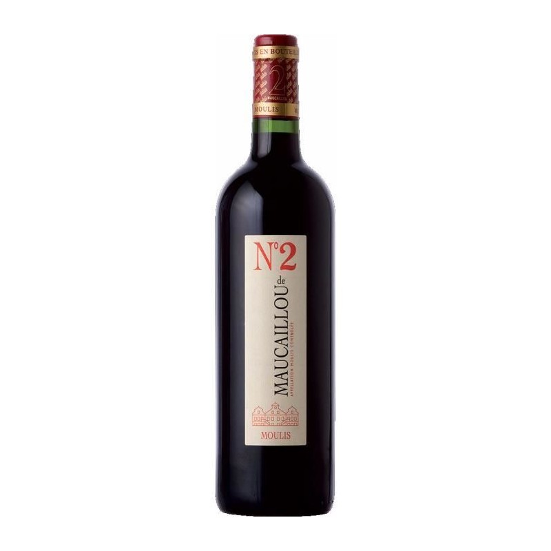 N°2 de Maucaillou 2020 Moulis - Vin rouge de Bordeaux N°2 de Maucaillou 2020 Moulis - Vin rouge de Bordeaux