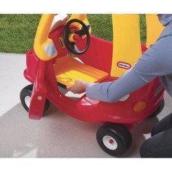 Little Tikes - Cozy Coupe Voiture d'enfant - Mini Véhicule pieds au s