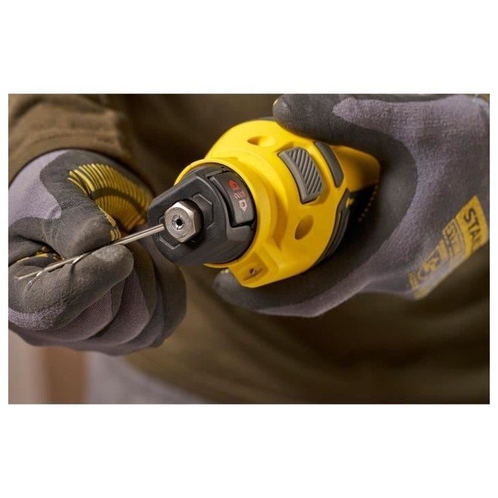 Fraiseuse pour plaques de plâtre sans fil - Stanley Fatmax - SFMCE200B-XJ - 18V - 26000 trs/min - LED - Forets inclus Fraiseuse pour plaques de plâtre sans fil - Stanley Fatmax - SFMCE200B-XJ - 18V - 26000 trs/min - LED - Forets inclus