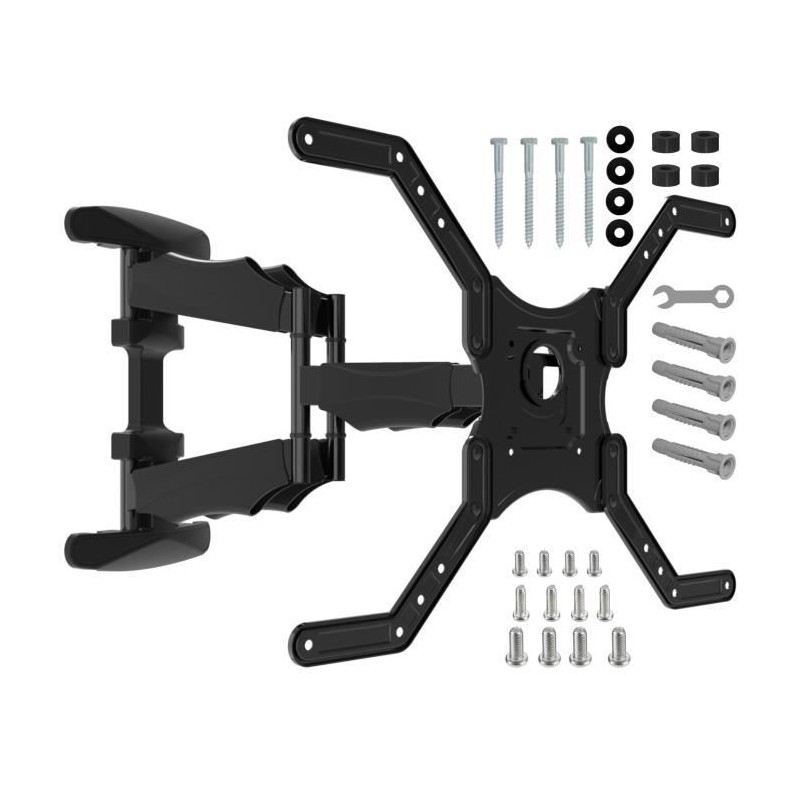 NANOOK Support Mural orientable pour téléviseurs 40-65 Pouces - Incl NANOOK Support Mural orientable pour téléviseurs 40-65 Pouces - Incl