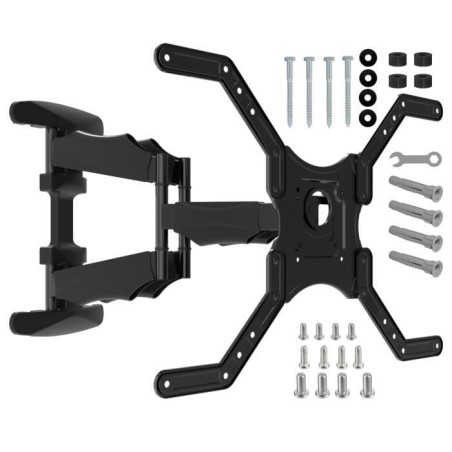 NANOOK Support Mural orientable pour téléviseurs 40-65 Pouces - Incl