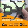 NANOOK Support Mural orientable pour téléviseurs 40-65 Pouces - Incl