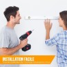 NANOOK Support Mural orientable pour téléviseurs 40-65 Pouces - Incl