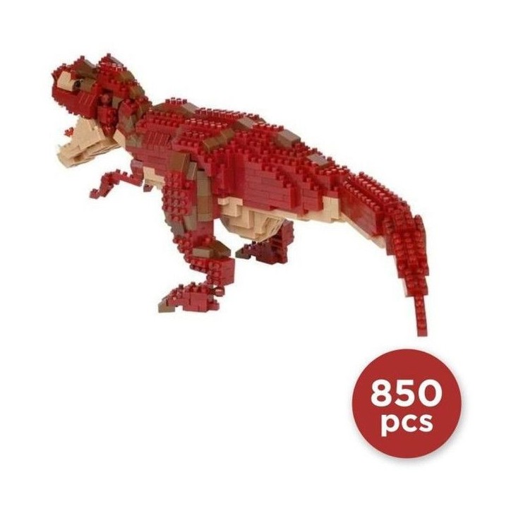Figurine en briques - BANDAI - NANOBLOCK - Tyrannosaurus Rex Deluxe - 850 pcs Figurine en briques - BANDAI - NANOBLOCK - Tyrannosaurus Rex Deluxe - 850 pcs