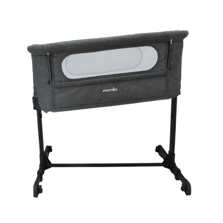 Lit bébé cododo NANIA DODI - Lit d'appoint 2 en 1 - Ultra confort matelas 4cm d'épaisseur - L 80 x l 42 cm