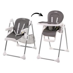 Chaise haute NANIA BIANCA - 6 mois a 36 mois - Dossier inclinable - Ha