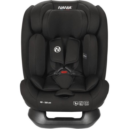 Siege auto - NANIA - Prato - enfants de 40-150 cm (0-12 ans) - Groupe 0/1/2/3 - I-size - Évolutif - Inclinable - Avec réducteu