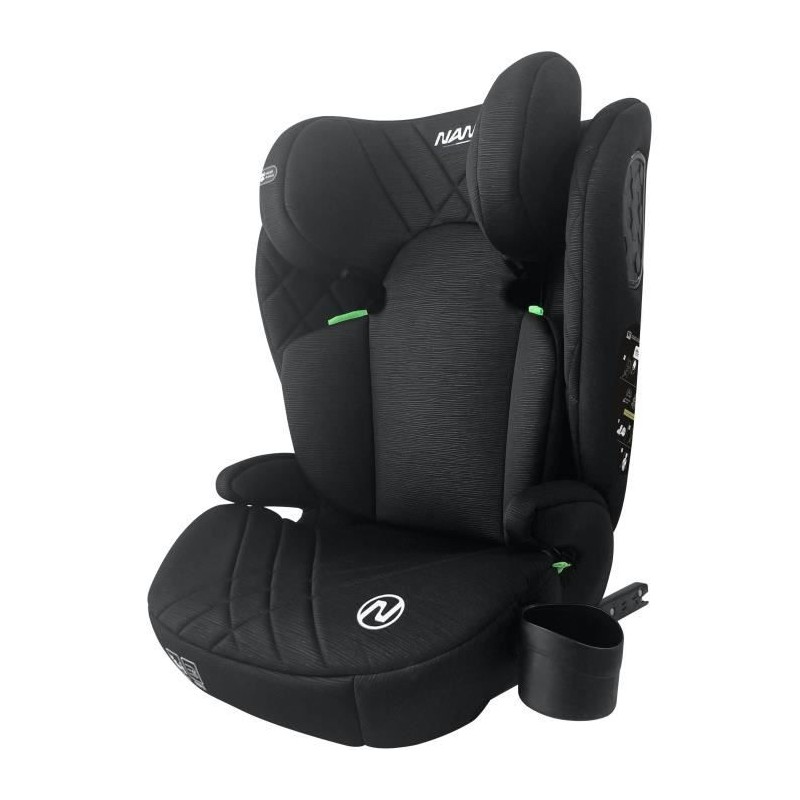 Siege auto isofix - NANIA - BARI - Groupe 2/3 - I-size - Noir Siege auto isofix - NANIA - BARI - Groupe 2/3 - I-size - Noir