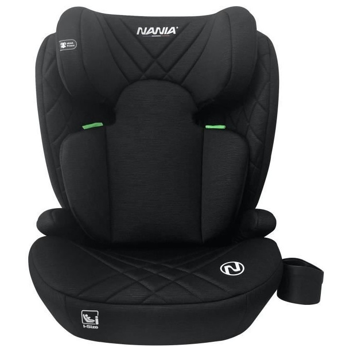 Siege auto isofix - NANIA - BARI - Groupe 2/3 - I-size - Noir Siege auto isofix - NANIA - BARI - Groupe 2/3 - I-size - Noir