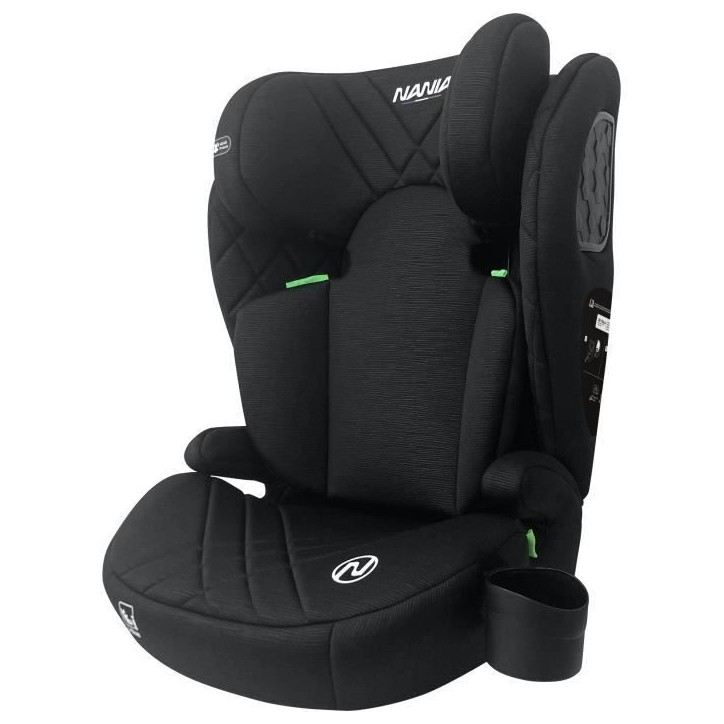 Siege auto ceinturé - NANIA - SIENNA - Groupe 2/3 - I-size - Noir Siege auto ceinturé - NANIA - SIENNA - Groupe 2/3 - I-size - Noir