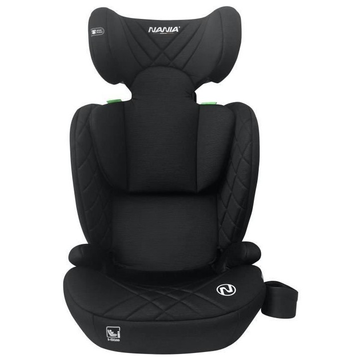 Siege auto ceinturé - NANIA - SIENNA - Groupe 2/3 - I-size - Noir Siege auto ceinturé - NANIA - SIENNA - Groupe 2/3 - I-size - Noir