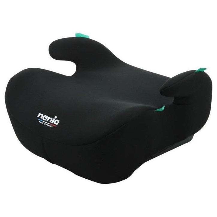 Siege auto réhausseur - NANIA - Bubble - Groupe 3 - 126-150 cm - I-Size - Ceinturé - Noir Siege auto réhausseur - NANIA - Bubble - Groupe 3 - 126-150 cm - I-Size - Ceinturé - Noir