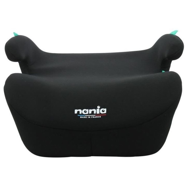 Siege auto réhausseur - NANIA - Bubble - Groupe 3 - 126-150 cm - I-Size - Ceinturé - Noir Siege auto réhausseur - NANIA - Bubble - Groupe 3 - 126-150 cm - I-Size - Ceinturé - Noir