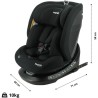 Siege auto isofix - NANIA - PHoeNIX - Groupe 0/1/2/3 - I-Size - Pivota