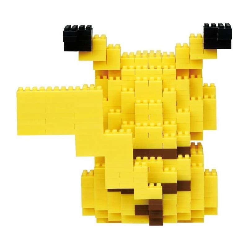 Figurine en briques - BANDAI - NANOBLOCK - Pokémon - Pikachu Deluxe Figurine en briques - BANDAI - NANOBLOCK - Pokémon - Pikachu Deluxe