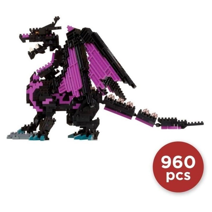 Figurine en briques - BANDAI - NANOBLOCK - Dragon Deluxe - 960 pcs Figurine en briques - BANDAI - NANOBLOCK - Dragon Deluxe - 960 pcs