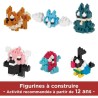 Coffret de 6 figurines en briques - BANDAI - NANOBLOCK - Pack Pokémon