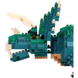 Figurine en briques - BANDAI - NANOBLOCK - Triceratops Deluxe - 930 pc