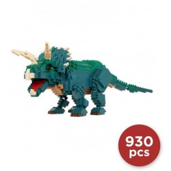 Figurine en briques - BANDAI - NANOBLOCK - Triceratops Deluxe - 930 pc