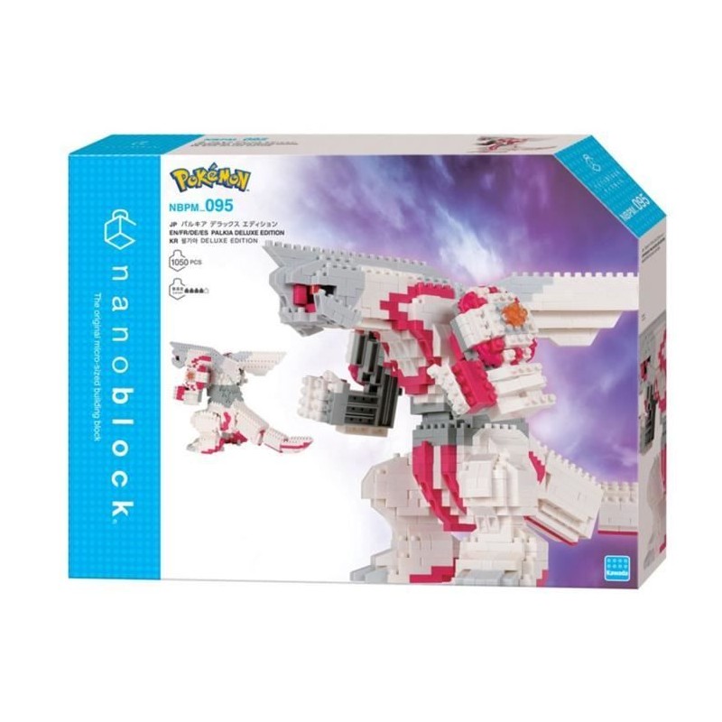 Figurine en briques - BANDAI - NANOBLOCK - Pokémon - Palkia - 1050 pc