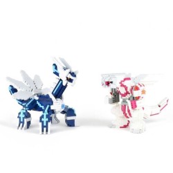 Figurine en briques - BANDAI - NANOBLOCK - Pokémon - Palkia - 1050 pc