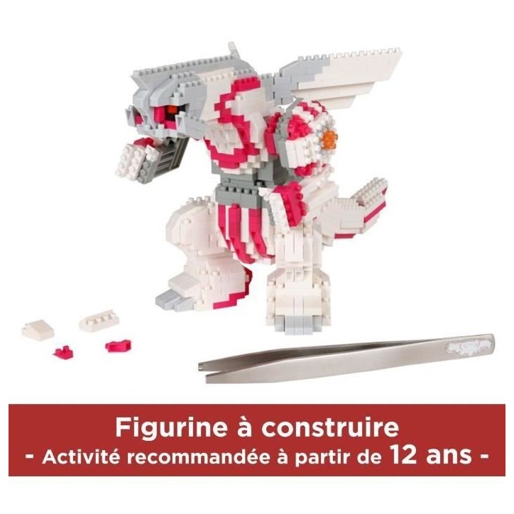 Figurine en briques - BANDAI - NANOBLOCK - Pokémon - Palkia - 1050 pcs Figurine en briques - BANDAI - NANOBLOCK - Pokémon - Palkia - 1050 pcs