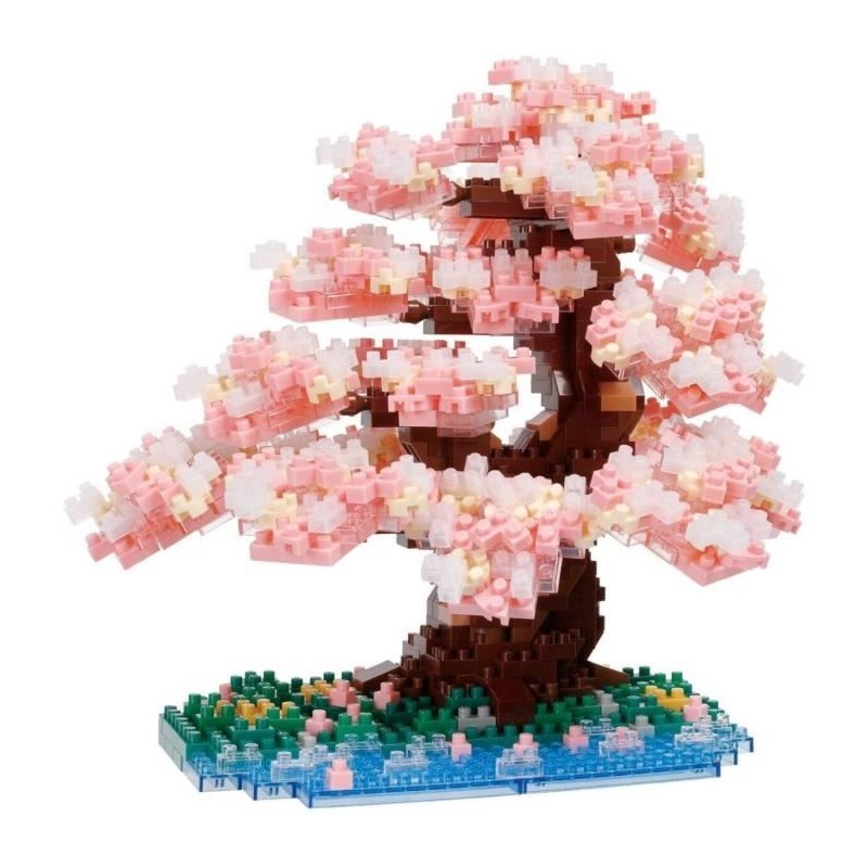 Figurine en briques - BANDAI - NANOBLOCK - Cerisier en fleurs Deluxe - Figurine en briques - BANDAI - NANOBLOCK - Cerisier en fleurs Deluxe -