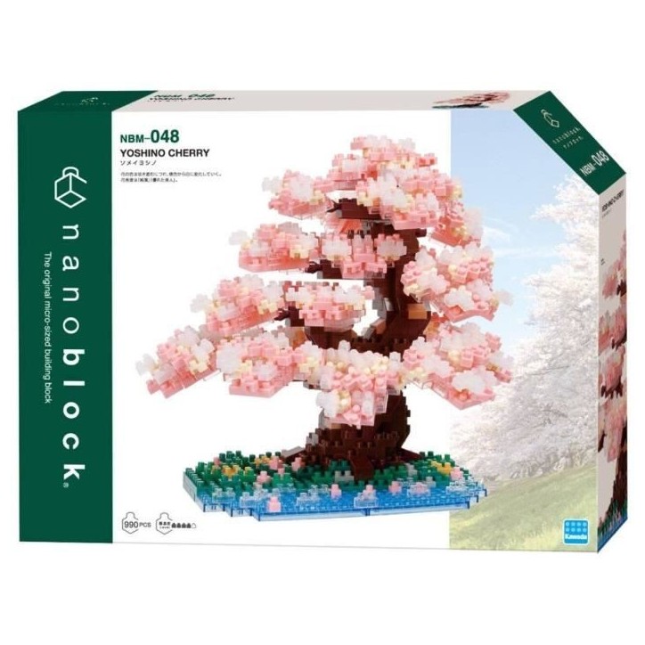 Figurine en briques - BANDAI - NANOBLOCK - Cerisier en fleurs Deluxe - 990 pcs Figurine en briques - BANDAI - NANOBLOCK - Cerisier en fleurs Deluxe - 990 pcs