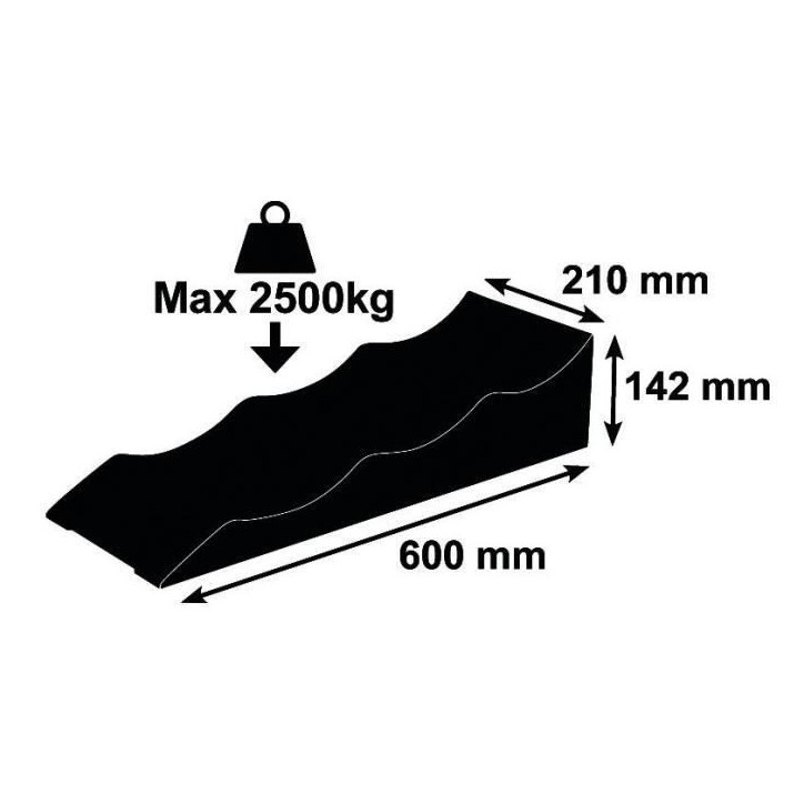 Cales pour camping-car - OPTIMA - 3 niveaux 4 / 7 /10 cm - 2500 Kg max par cale - Sac de rangement inclus - X2 Cales pour camping-car - OPTIMA - 3 niveaux 4 / 7 /10 cm - 2500 Kg max par cale - Sac de rangement inclus - X2