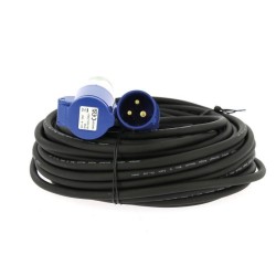 Rallonge secteur - EZA - 25m - Section de câble 1,5 mm² - 220 V - 16