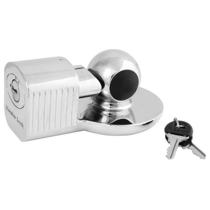 Antivol d'attelage universel - MASTER LOCK - 377EURDAT - Serrure a clé pour les Tetes d'Attelage Antivol d'attelage universel - MASTER LOCK - 377EURDAT - Serrure a clé pour les Tetes d'Attelage