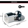 Antivol d'attelage universel - MASTER LOCK - 377EURDAT - Serrure a cl