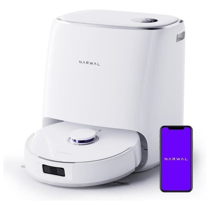 NARWAL Freo X Ultra Robot Aspirateur Laveur avec Station d'accueil Tout-en-Un - Nettoyage Intelligent - Puissance 8200 PA NARWAL Freo X Ultra Robot Aspirateur Laveur avec Station d'accueil Tout-en-Un - Nettoyage Intelligent - Puissance 8200 PA