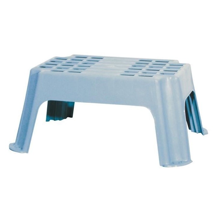 Marchepieds fixe - OPTIMA - Polypropyleme renforcé - Surface antidérapante - 150 kg max - 420 x 240 x 280 mm