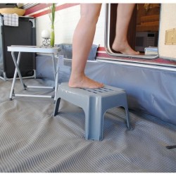 Marchepieds fixe - OPTIMA - Polypropyleme renforcé - Surface antidér