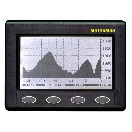 Barometre électronique - NASA - MeteoMan - Noir - Plastique - Navigat