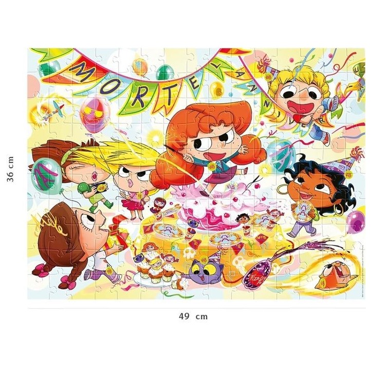 Puzzle Nathan Mortel Anniversaire Mortelle Adele - NATHAN - 150 pieces - Dessins animés et BD - Enfant Puzzle Nathan Mortel Anniversaire Mortelle Adele - NATHAN - 150 pieces - Dessins animés et BD - Enfant
