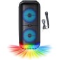 Enceinte Karaoké lumineuse - INOVALLEY - KA22-BTH - Bluetooth V5.0 - 49 cm - 500 W - Noir Enceinte Karaoké lumineuse - INOVALLEY - KA22-BTH - Bluetooth V5.0 - 49 cm - 500 W - Noir