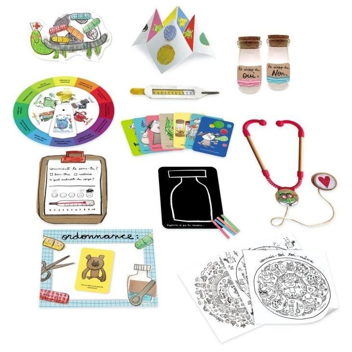 Le coffret du docteur des émotions - Jeu éducatif - NATHAN - Des 3 ans Le coffret du docteur des émotions - Jeu éducatif - NATHAN - Des 3 ans