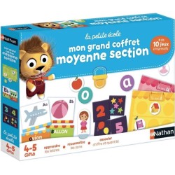 Jeu éducatif - NATHAN - La Petite Ecole - Mon Grand Coffret Moyenne S